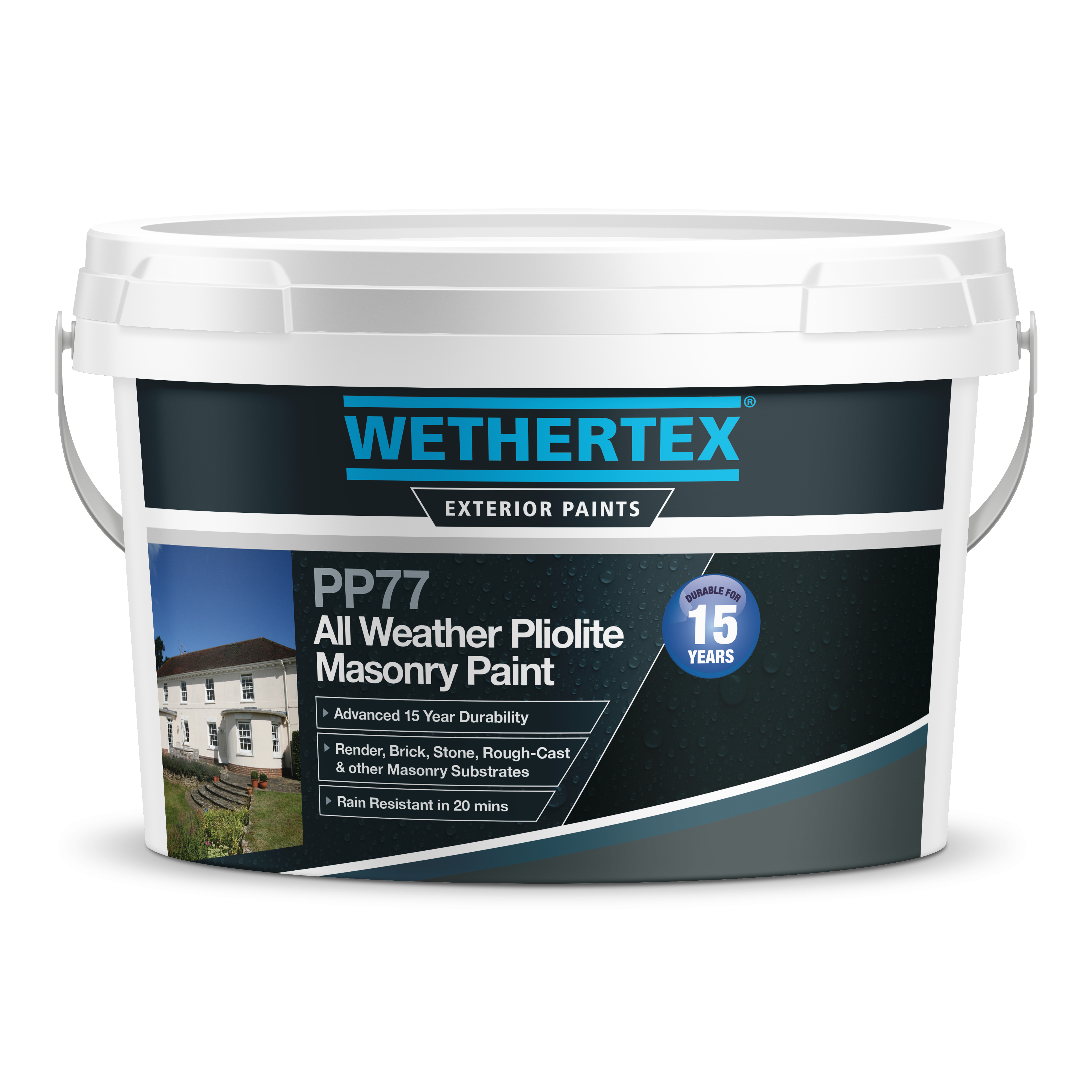 PP77 Smooth Pliolite Masonry Paint