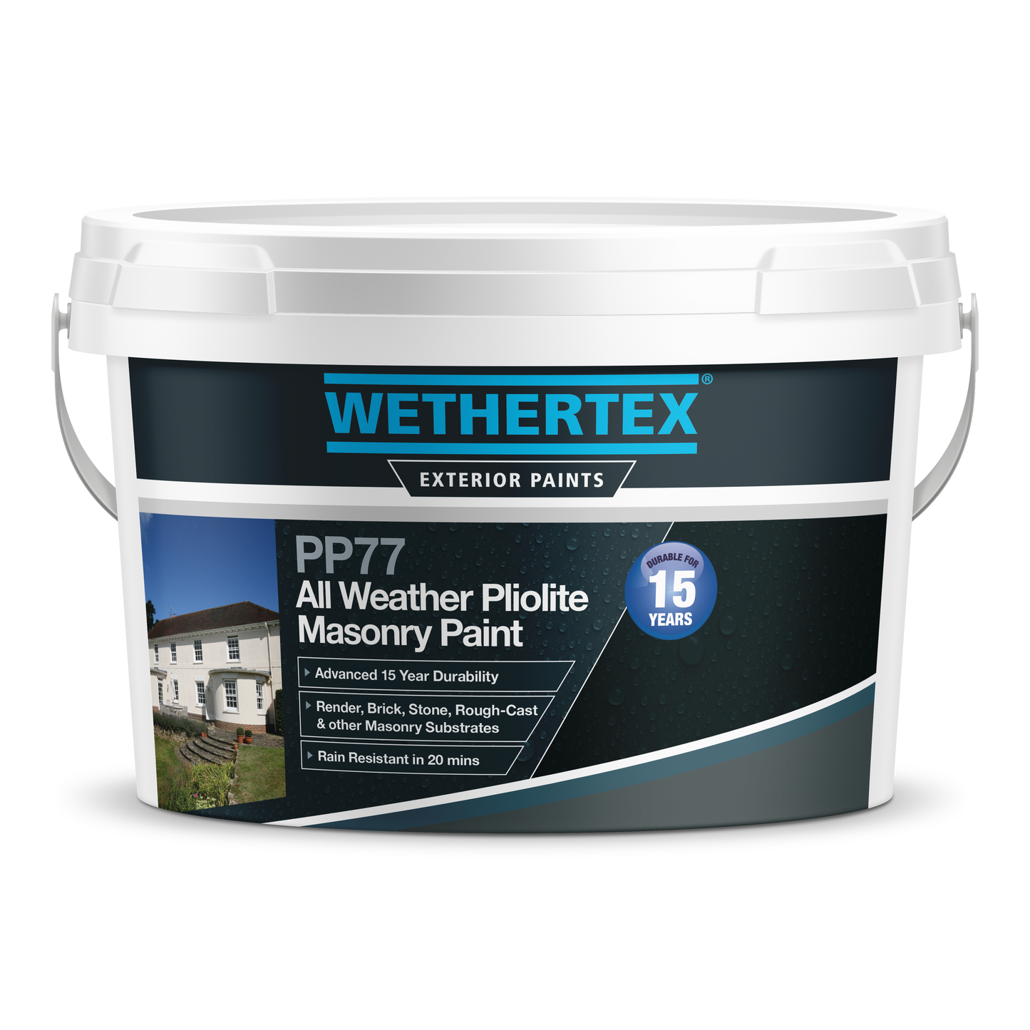 PP77 Smooth Pliolite Masonry Paint